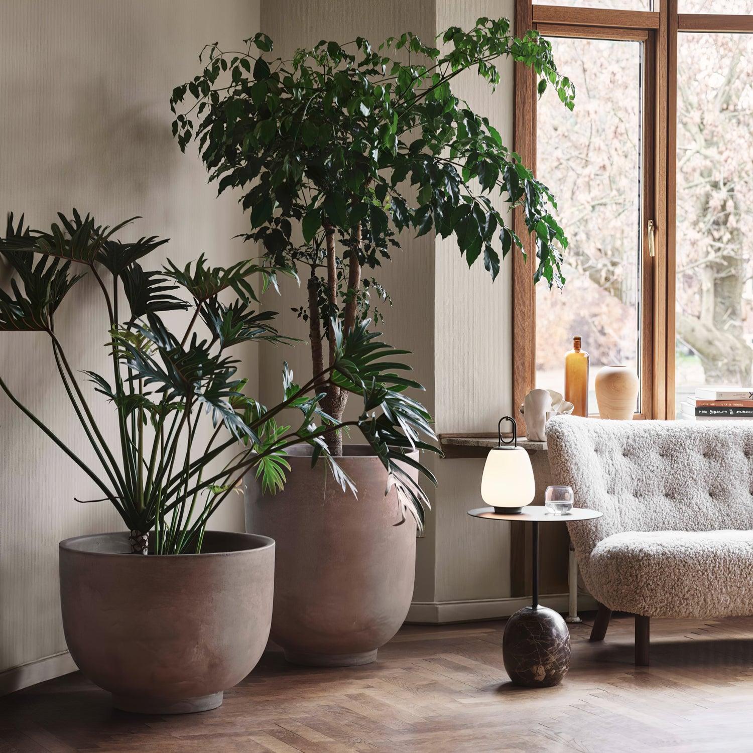 LuminaGo Tragbare Laternen-Tischlampe – Akku Warmweiß Garten & Terrasse