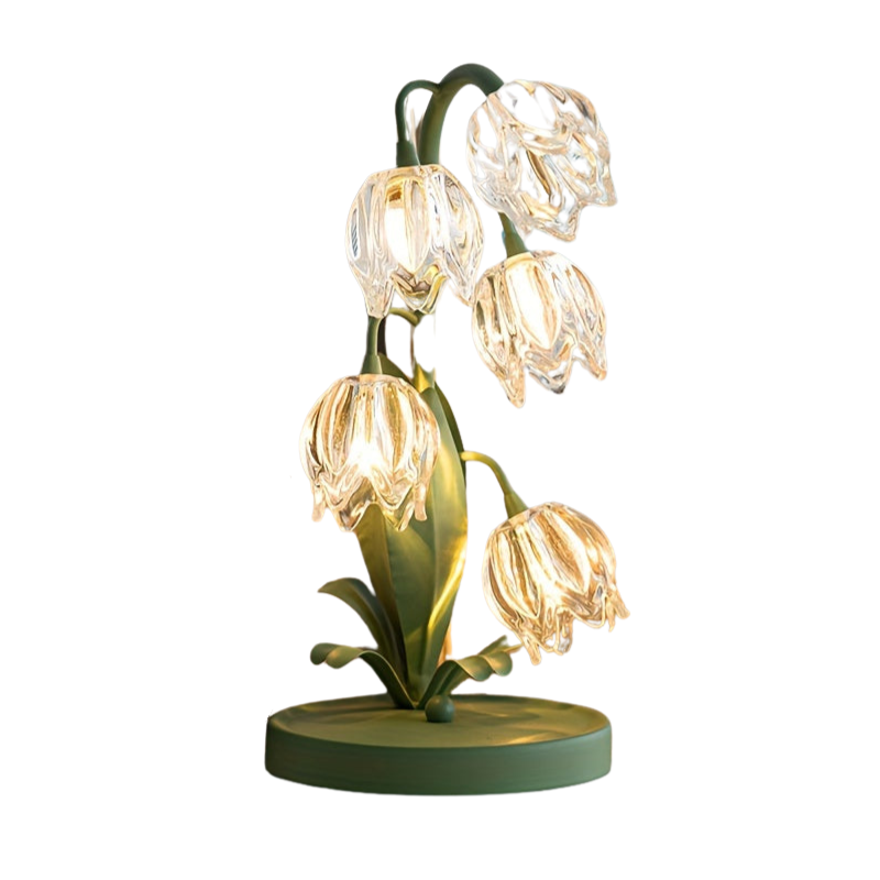 BloomLight - Art Deco LED-Tischlampe