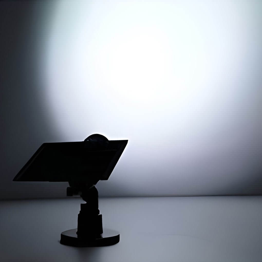 Rasenstrahler | Verstellbares Solarlicht mit RGB-Effekten, Aluminiumgehäuse 4