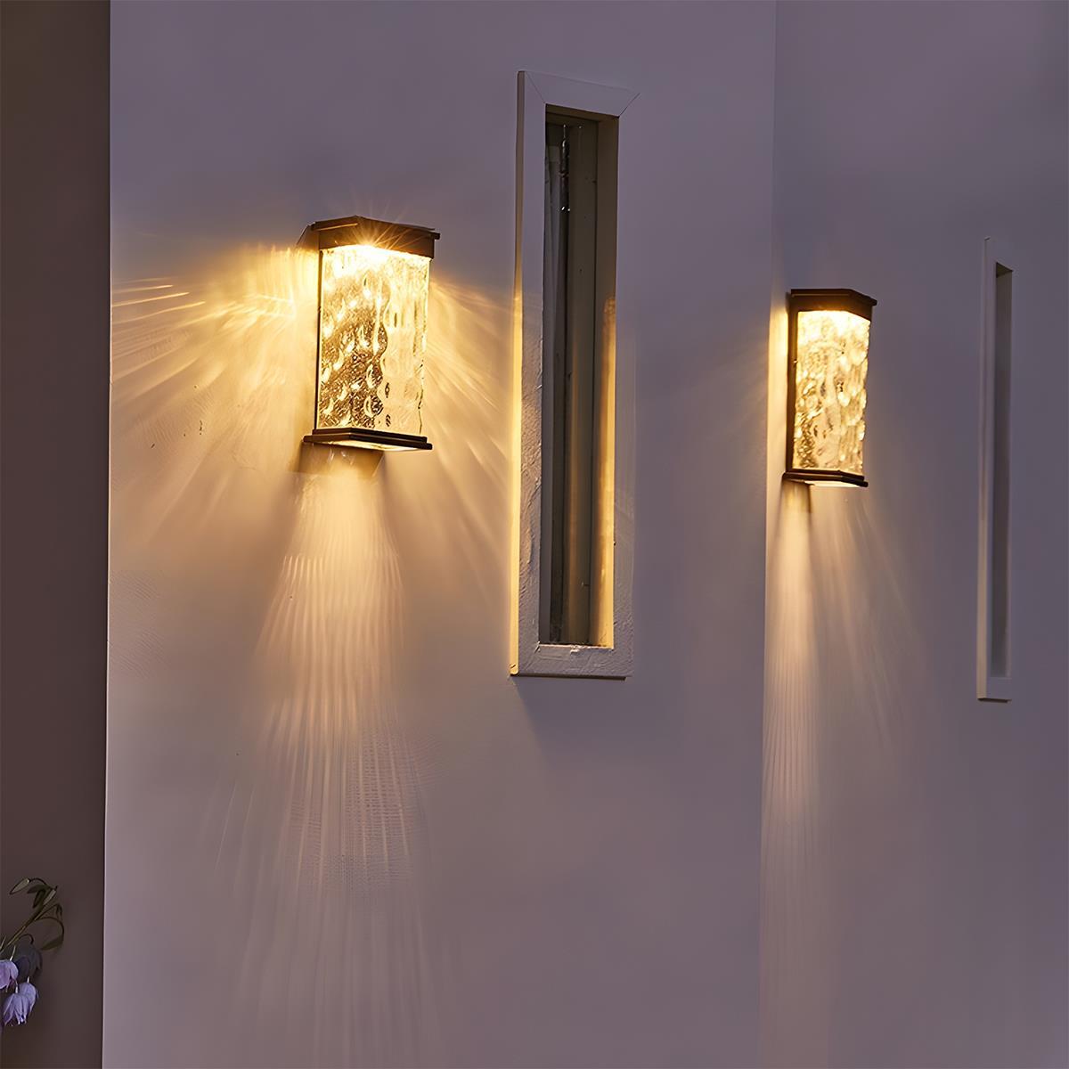 Rechteckige LED Außenwandleuchte | Wasserdichtes, Modernes Design 3
