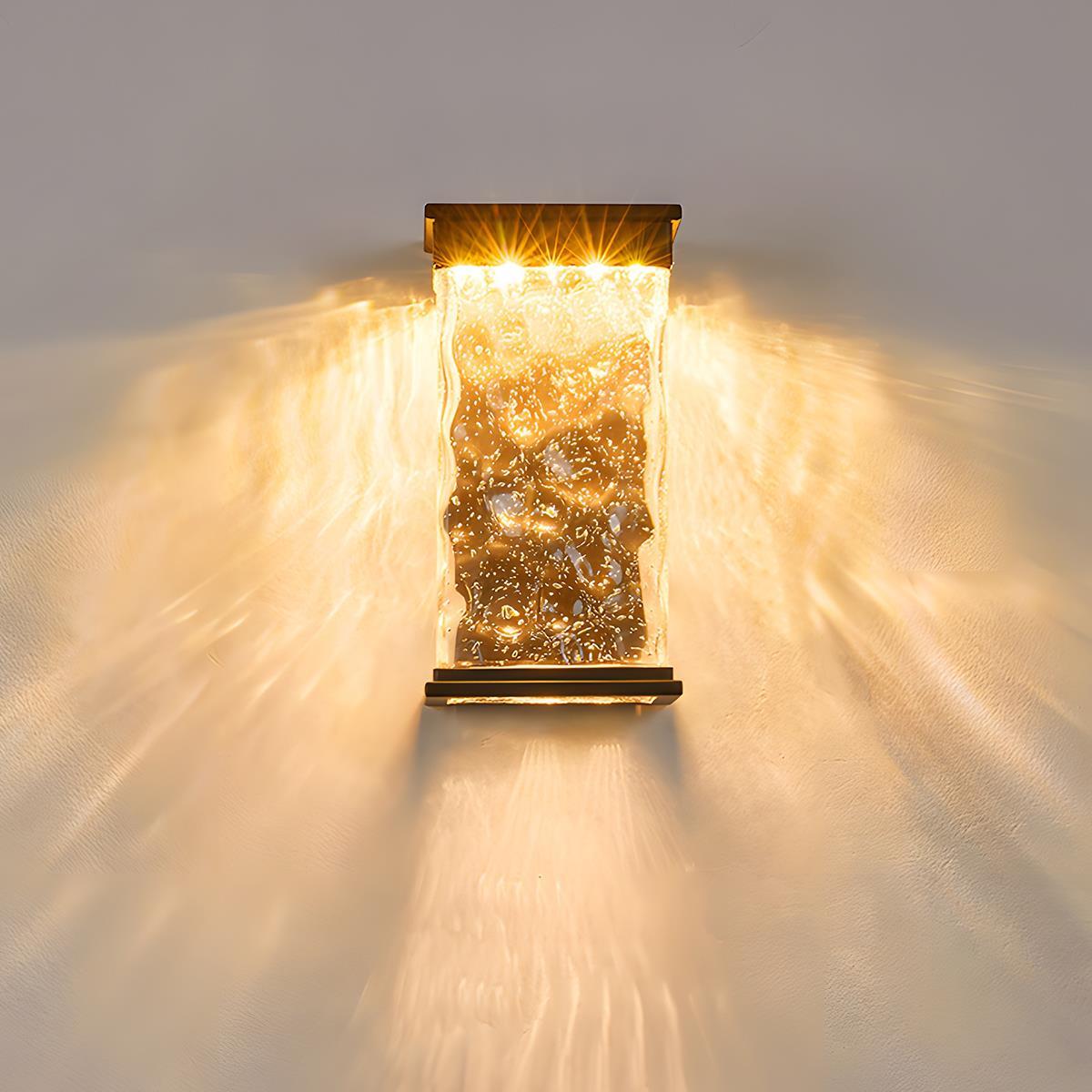 Rechteckige LED Außenwandleuchte | Wasserdichtes, Modernes Design 5