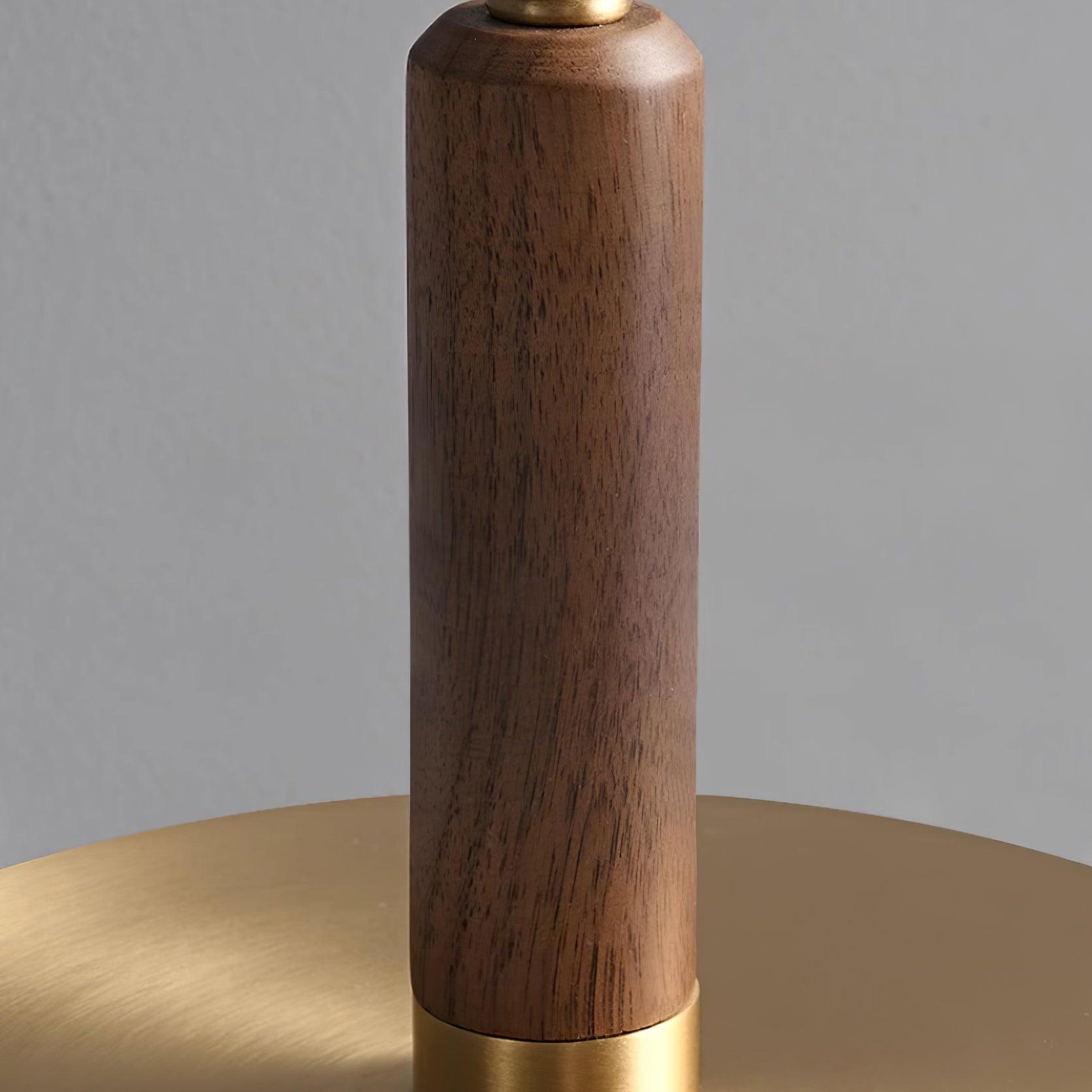 LumoRaldo Tischlampe Modern LED Gold Schwarz für Wohnzimmer