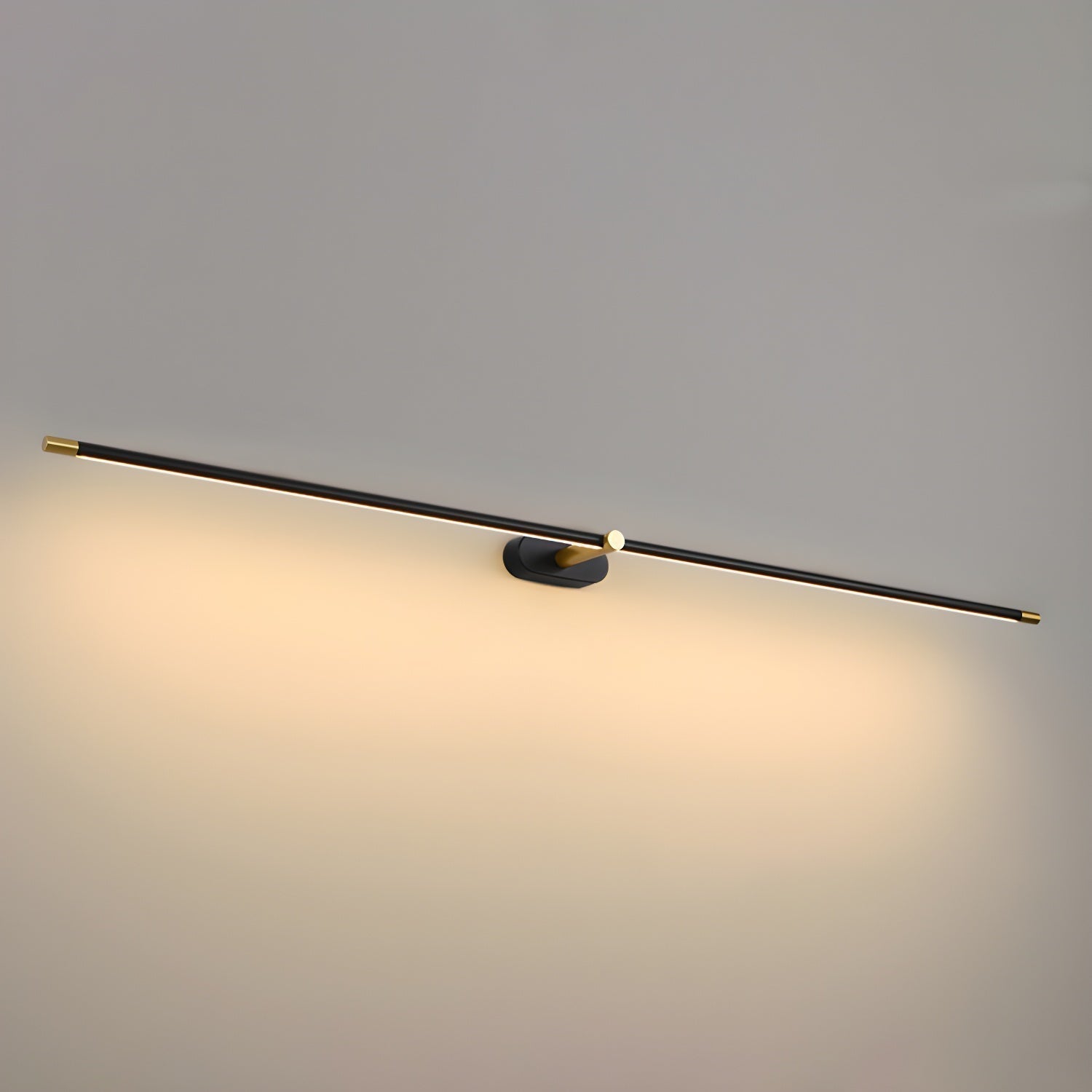 Wiederaufladbare lineare Wandlampe mit Touch-Bedienung