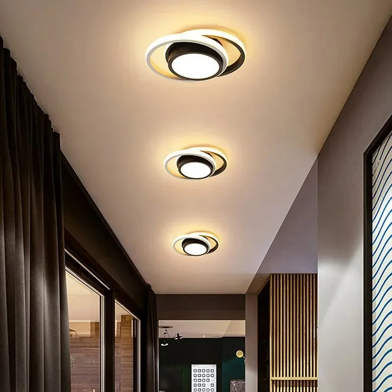LumoCircles - Kreative LED-Deckenleuchte mit dualen Ringen