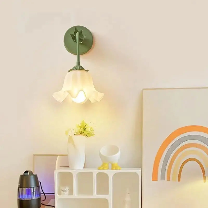 FrenchRose LED-Wandleuchte - Elegantes florales Design