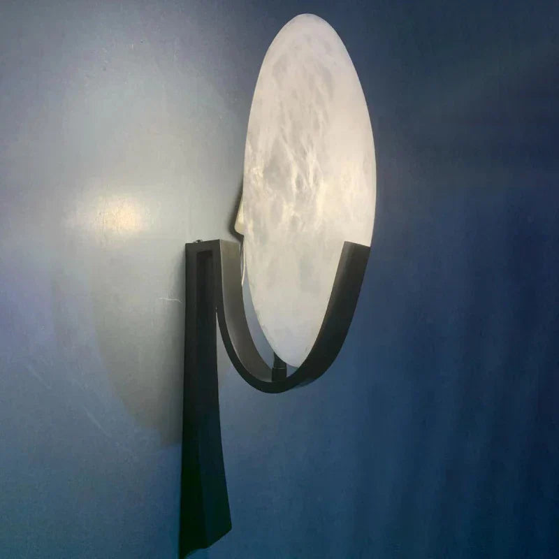 GlowVera LED-Wandleuchte aus Marmor – Modern & Elegant für Wohnzimmer