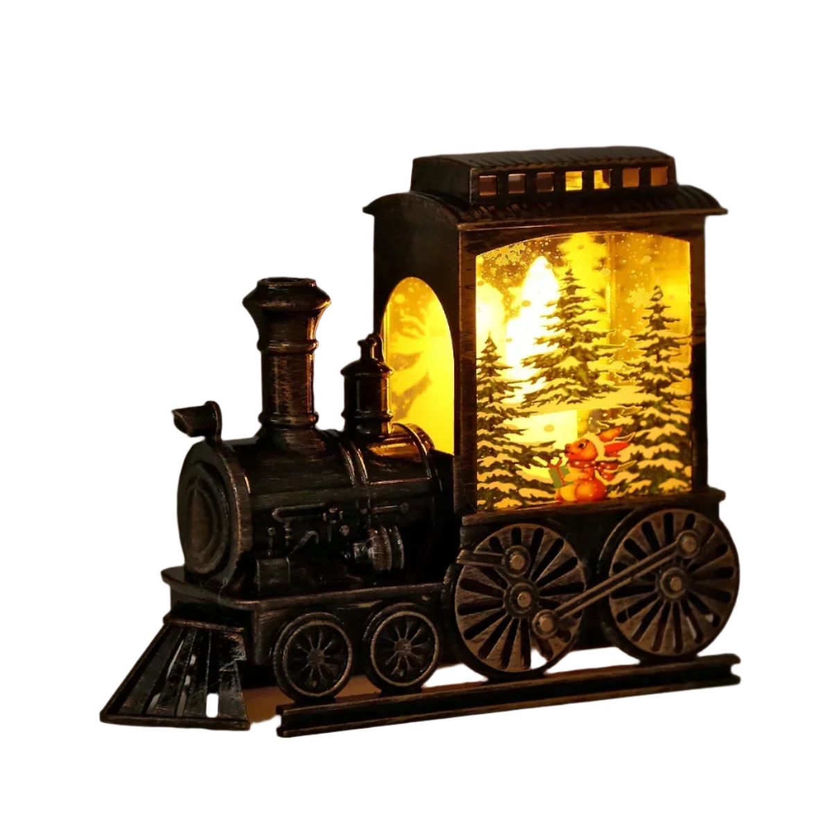 VintageGlow – Retro Laternen-Nachtlampe mit warmem Licht für Terrasse