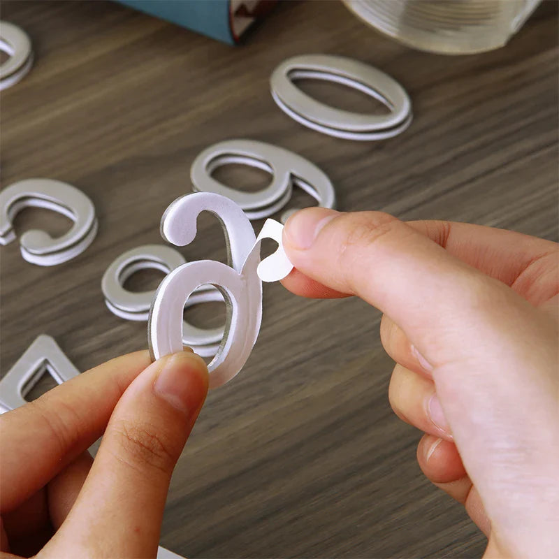 Edelstahl Hausnummer Modern Außen Wetterfest für Fassade und Hauseingang 3D Optik Silber