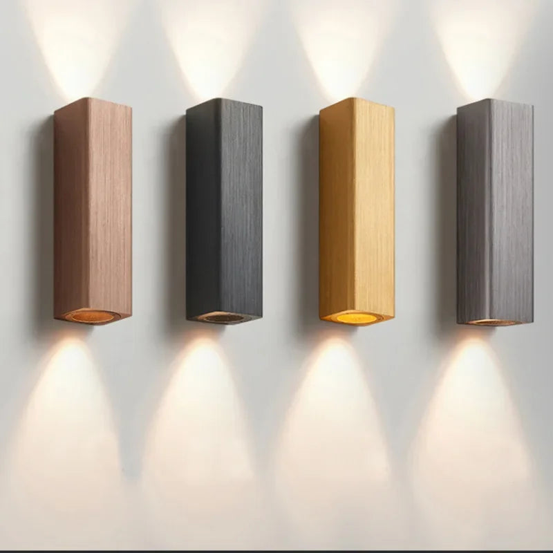 GlowLuxe LED-Wandleuchte - Energieeffizientes modernes Design für Schlafzimmer oder Flur