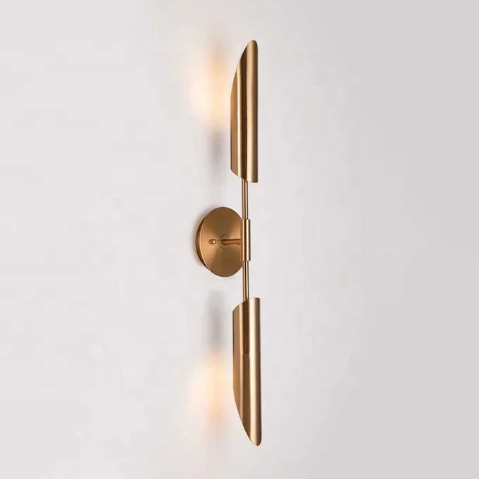 VeraGleam LED-Wandleuchte in Gold – Modern & Elegant für Wohnzimmer