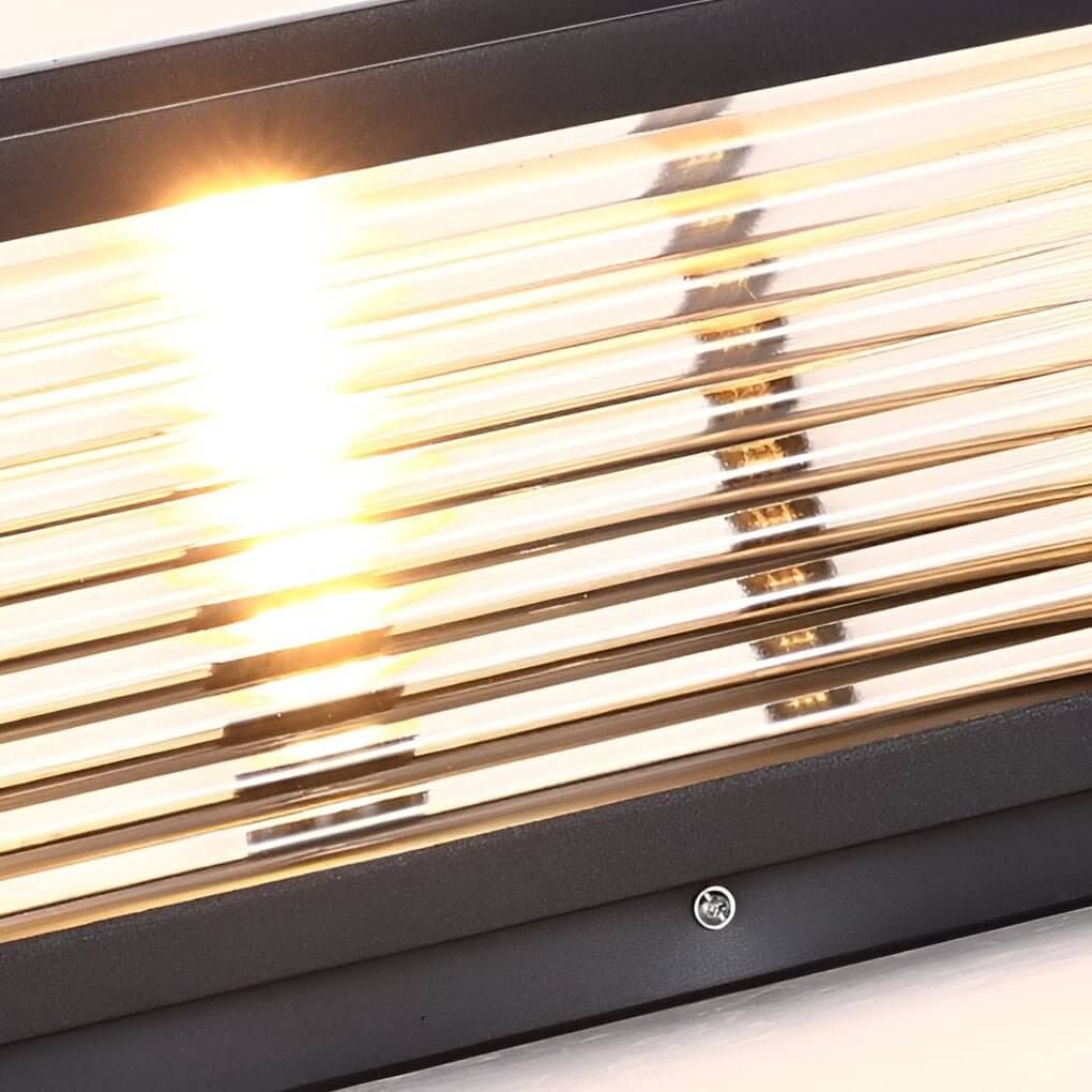 Säulenleuchte | Quadratisches Design, Aluminiumdruckguss Außenbeleuchtung 6