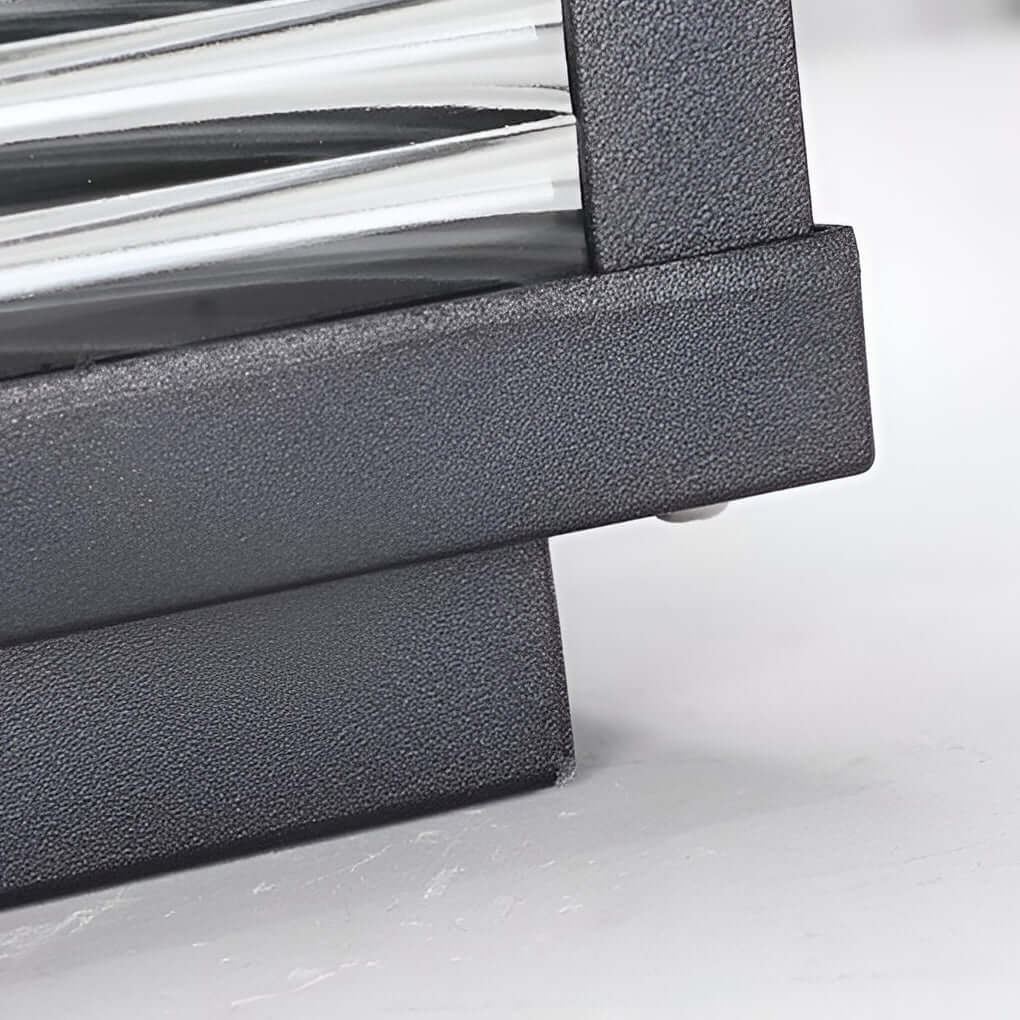 Säulenleuchte | Quadratisches Design, Aluminiumdruckguss Außenbeleuchtung 7