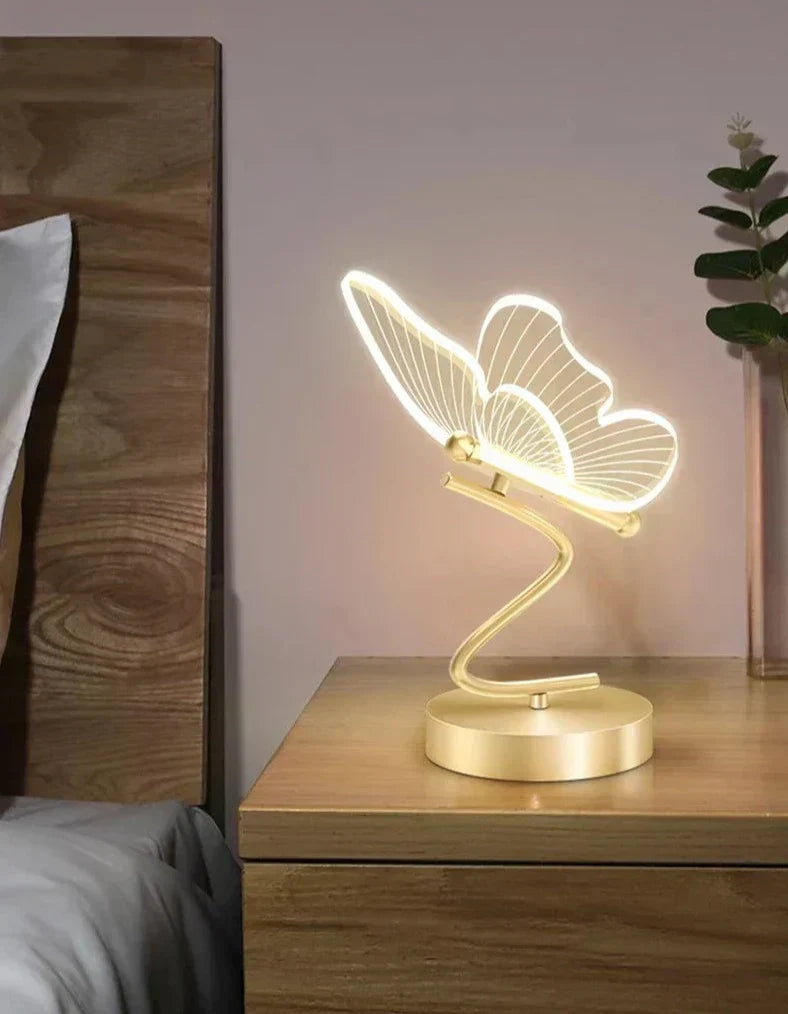 ButterflyLight - Luxuriöse moderne Tischleuchte mit LED