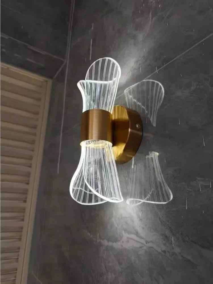 LumeWave LED-Wandleuchte – Modernes Design & Warmes Licht für Wohnzimmer & Flur