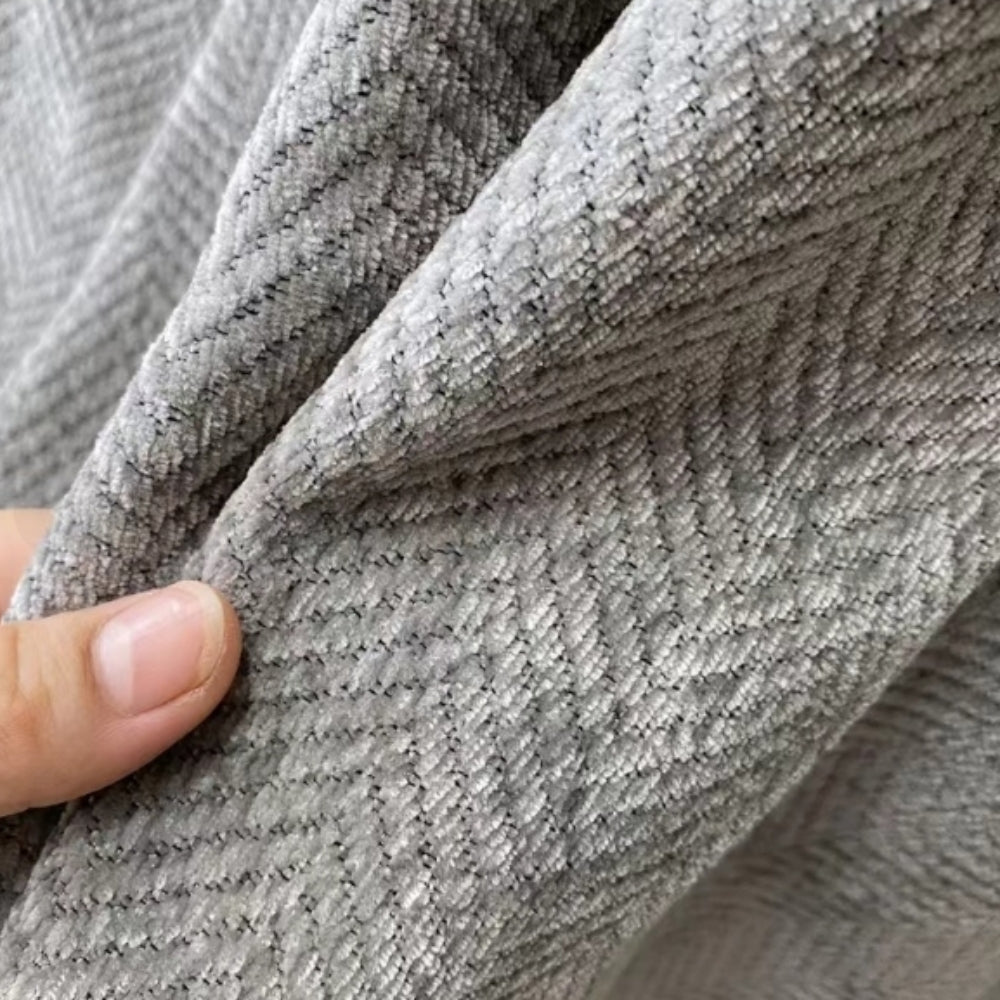 Sofabezug | Chenille, Dekorative Quasten 8