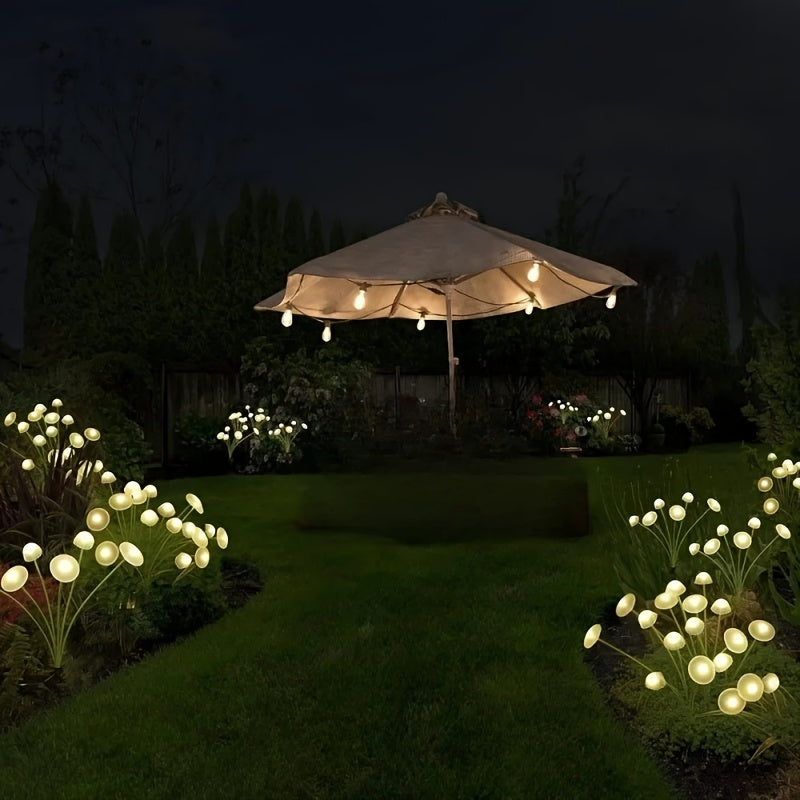 Solar Gartenleuchte | Quallenpilzform, LED, Kunststoff 5