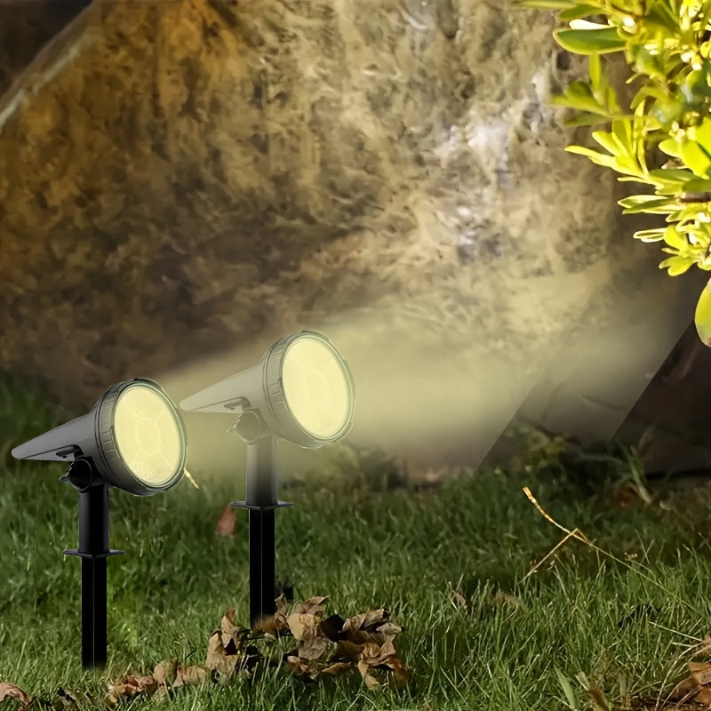 Solarprojektor | Schwarzer Kunststoff, Ø55 cm, 3 Beleuchtungsmodi 6