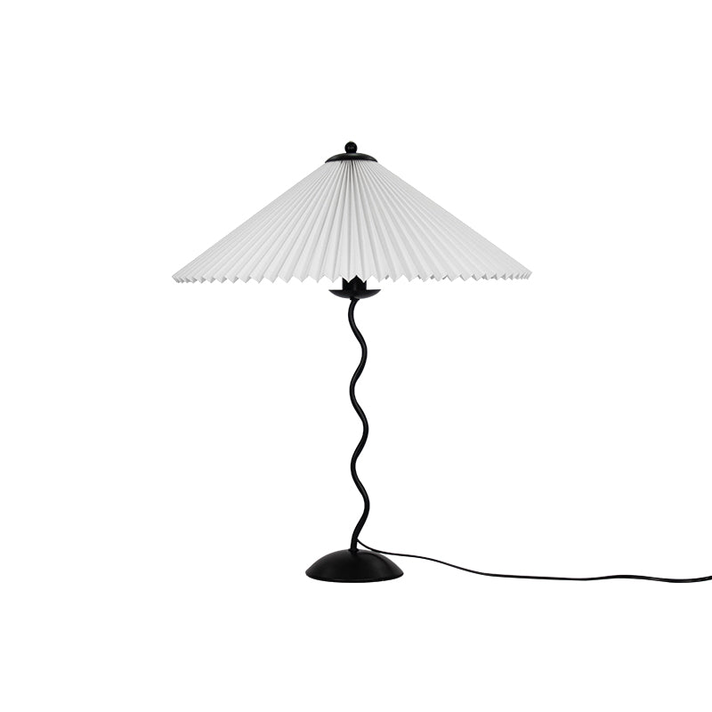 CurveLicht Design-Tischlampe – LED, Wellenform, Schwarz, für Wohnzimmer