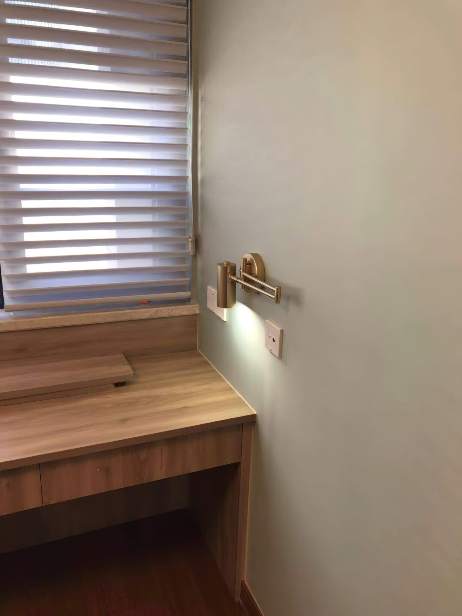 FlexiLicht – Schwenkarm LED-Wandleuchte Modern Schwarz für Terrasse