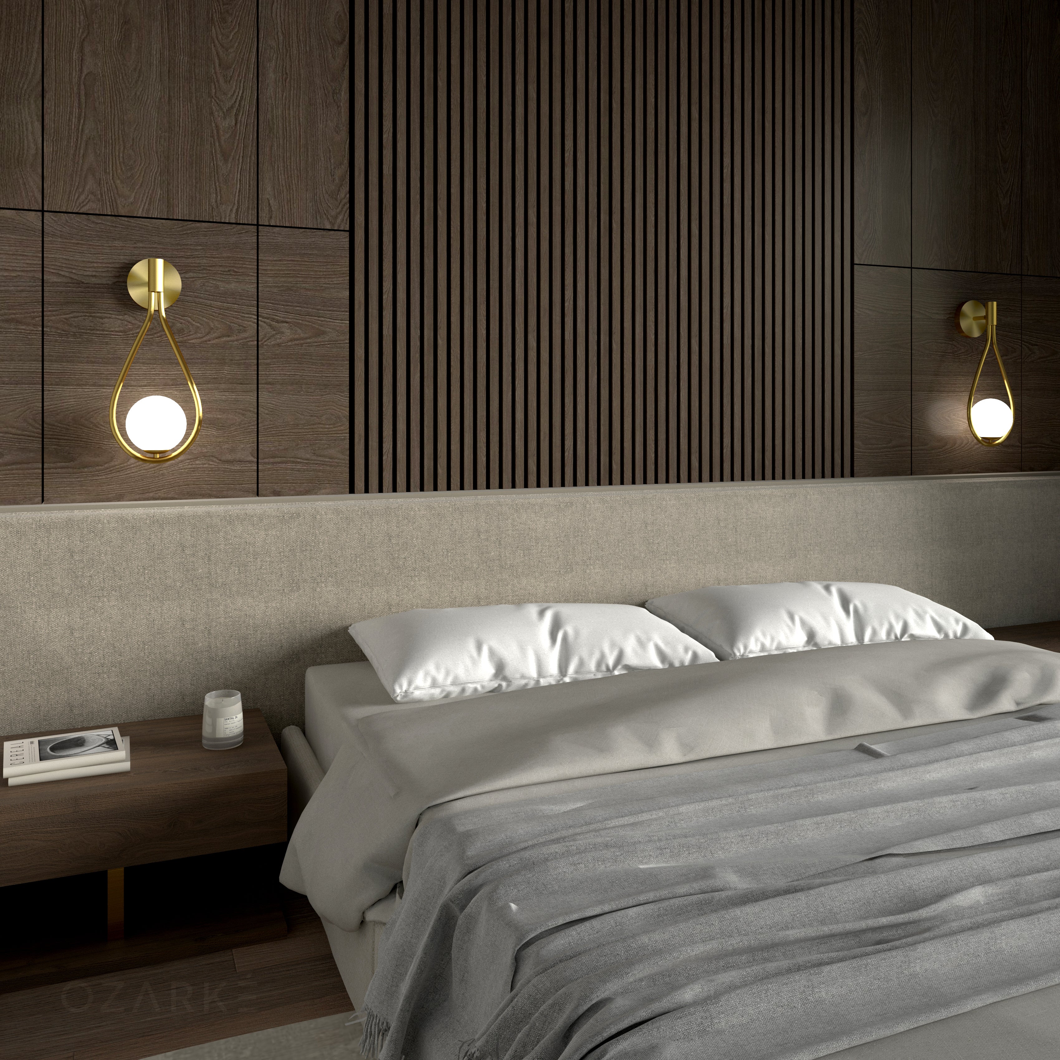 Droplume – Minimalistische LED-Wandleuchte