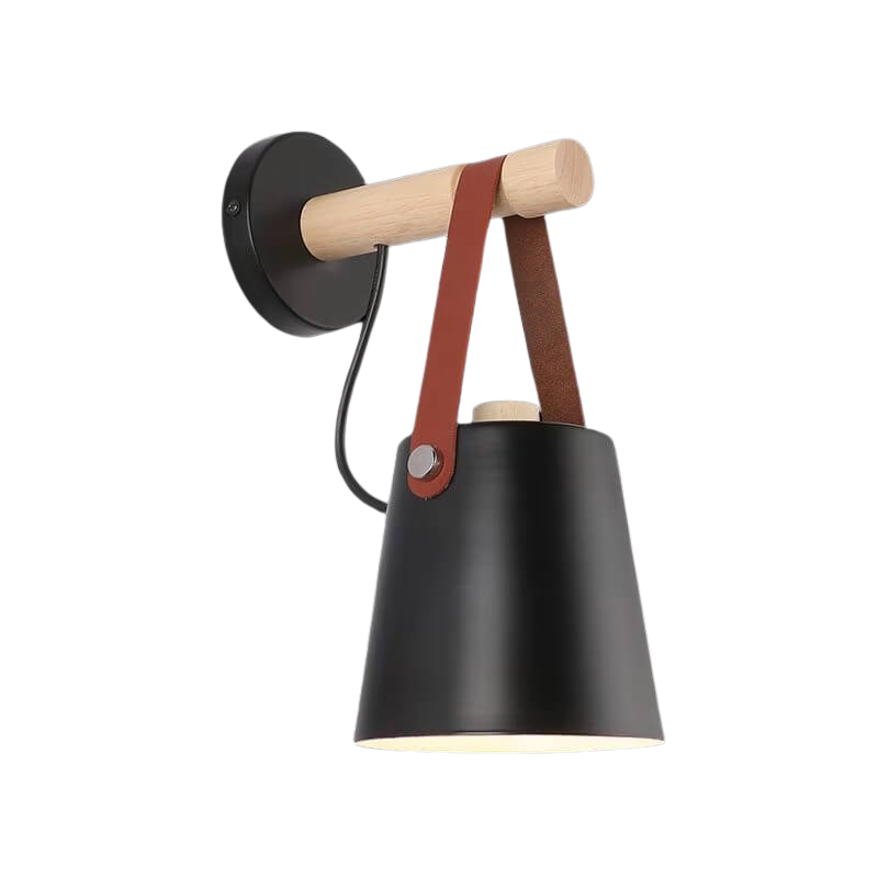 TimberLite – Wandleuchte mit Holzarm