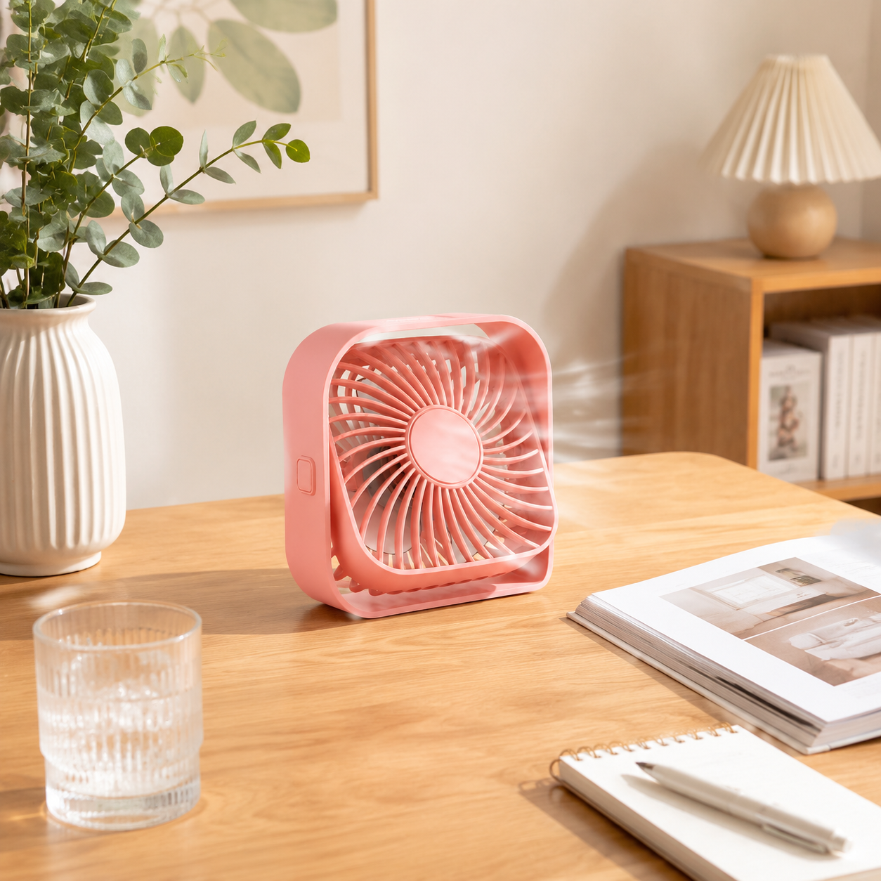 Tischventilator | 18 cm, 360° drehbar, USB-Anschluss 4