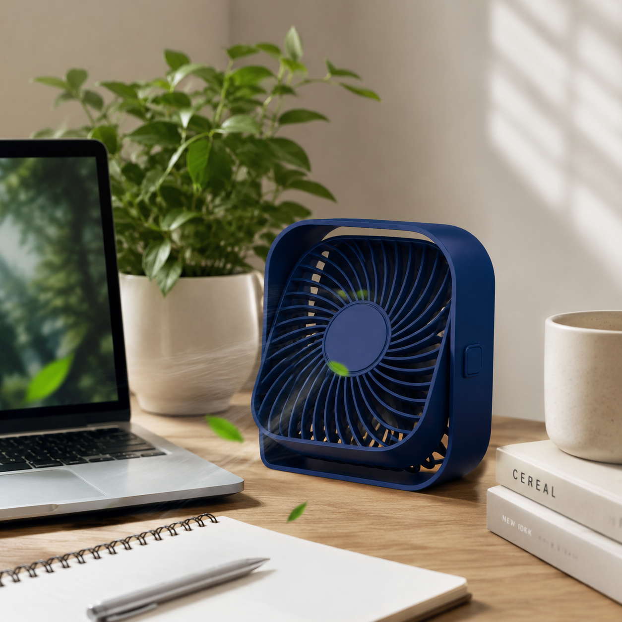 Tischventilator | 18 cm, 360° drehbar, USB-Anschluss 6