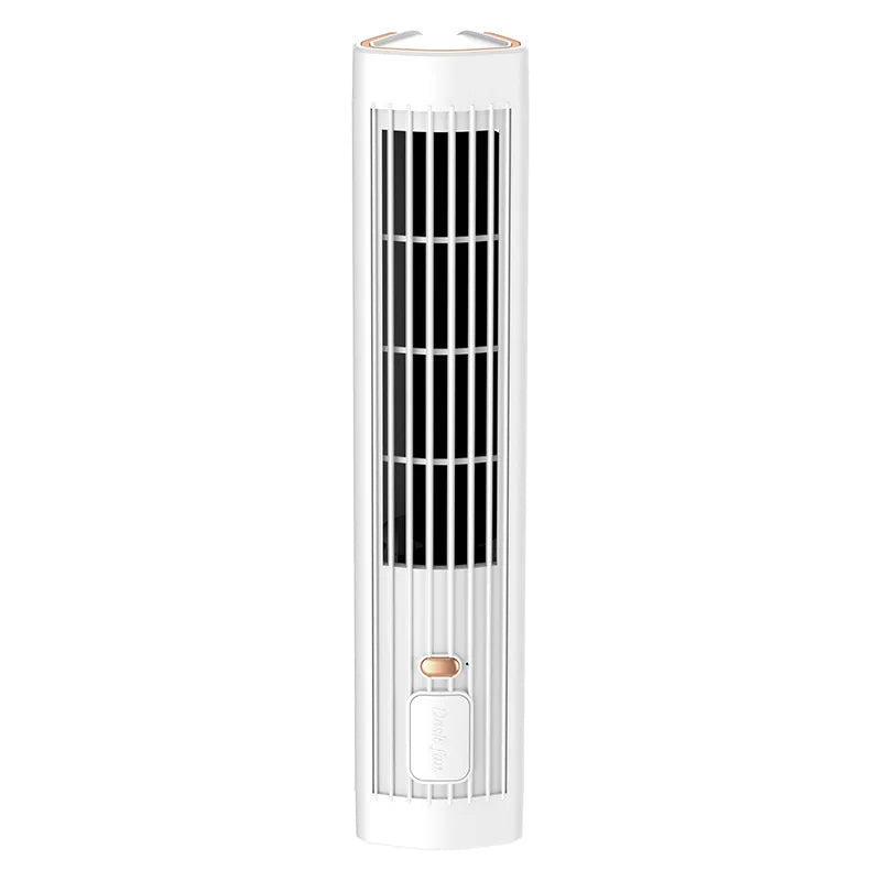 Turmventilator | USB-wiederaufladbar, flügelloses Design, leise 0