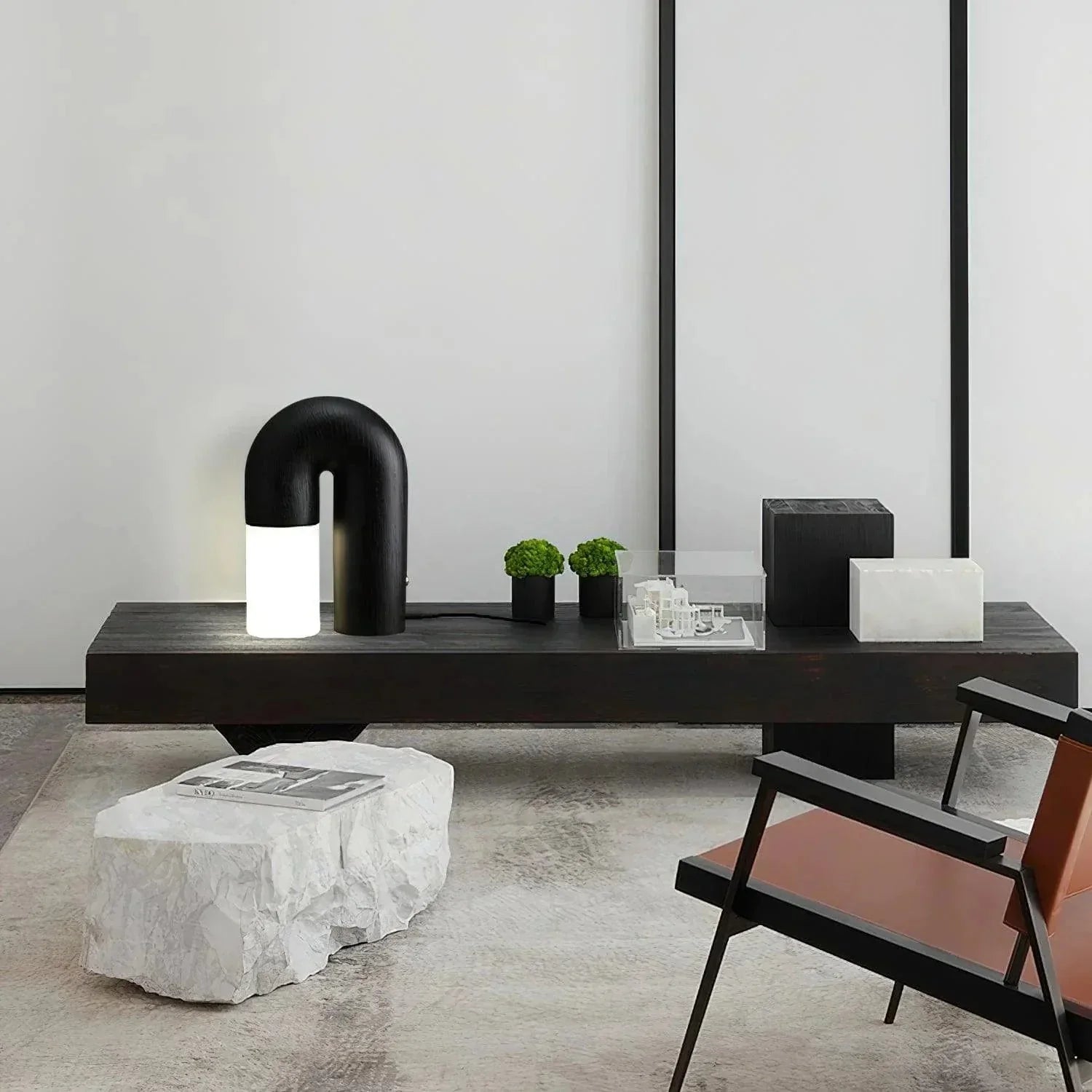 Diapolo Moderne LED-Tischlampe – Schlankes Design Weiß Wohnzimmer