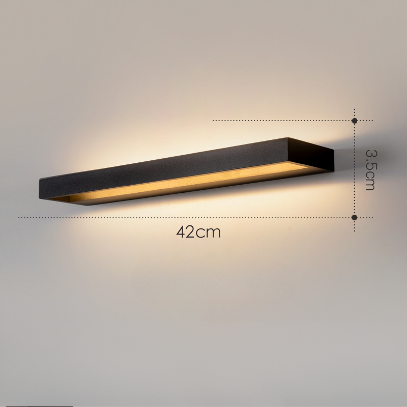 LumiGlide LED-Wandleuchte – Schlankes Design für Innen- & Außenbereich