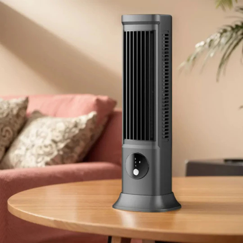 Tischventilator Markenlos 3W 5V Akku – leise Büro Schlafzimmer