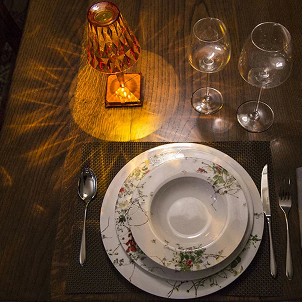 CrystalAura - LED-Tischleuchte