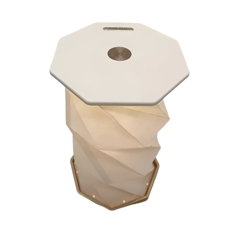 LumiKrist Glamour-LED-Tischlampe dimmbar Kristalloptik Garten