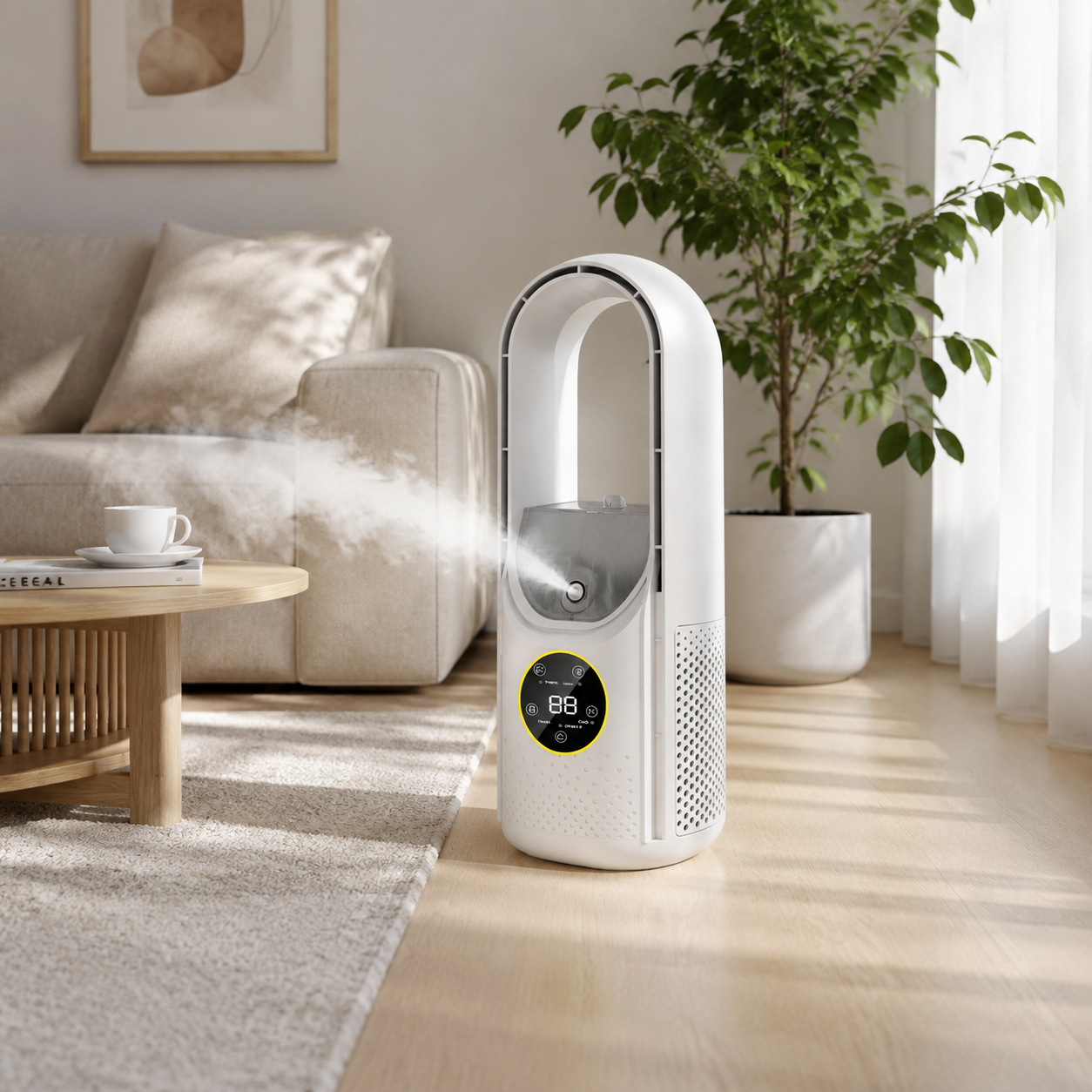 Ventilator | Flügellos, Befeuchtung, Timerfunktion 4