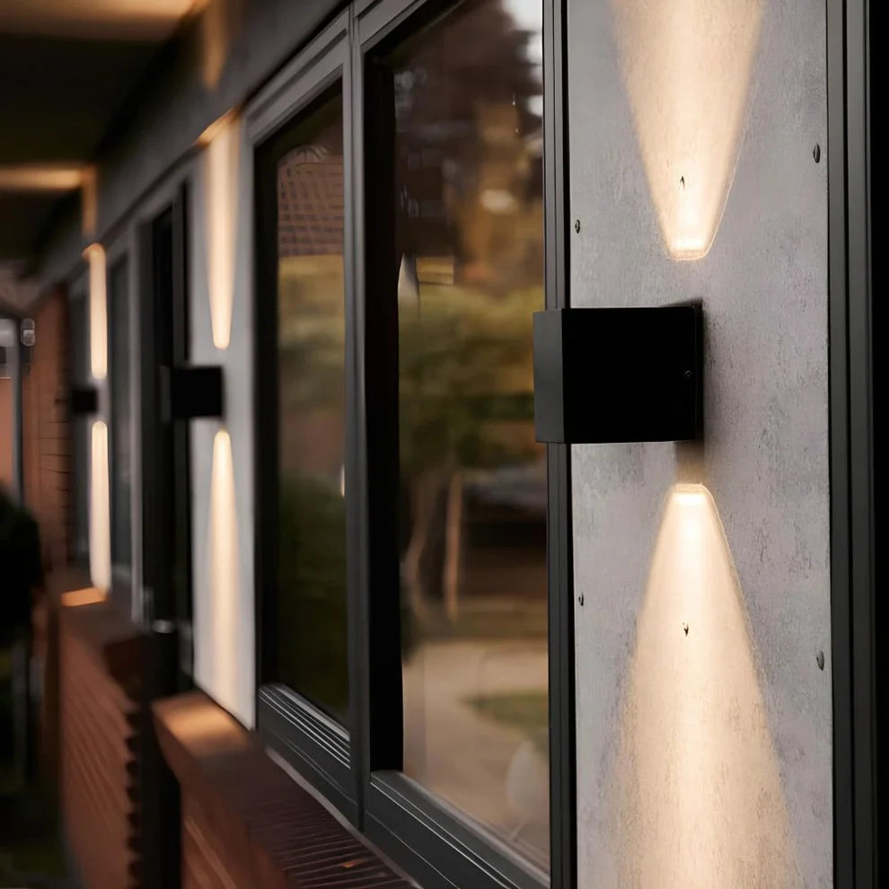 LED Wandleuchte Warmweiß Innen Modern Verstellbar für Flur und Wohnzimmer Aluminium Design