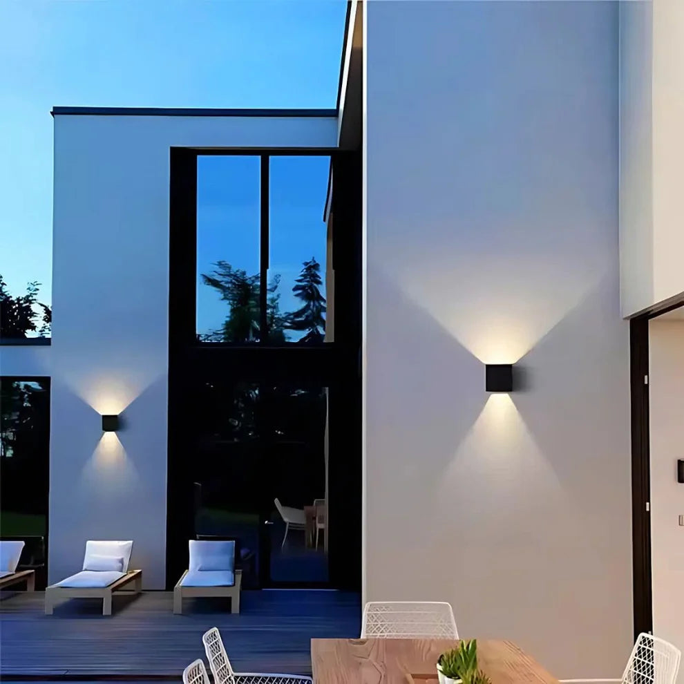 LED Wandleuchte Warmweiß Innen Modern Verstellbar für Flur und Wohnzimmer Aluminium Design