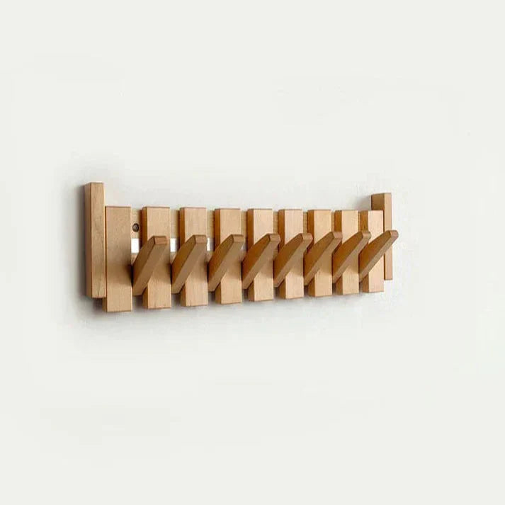 Wandgarderobe | Massives Holz, Klavier-inspiriertes Design 10