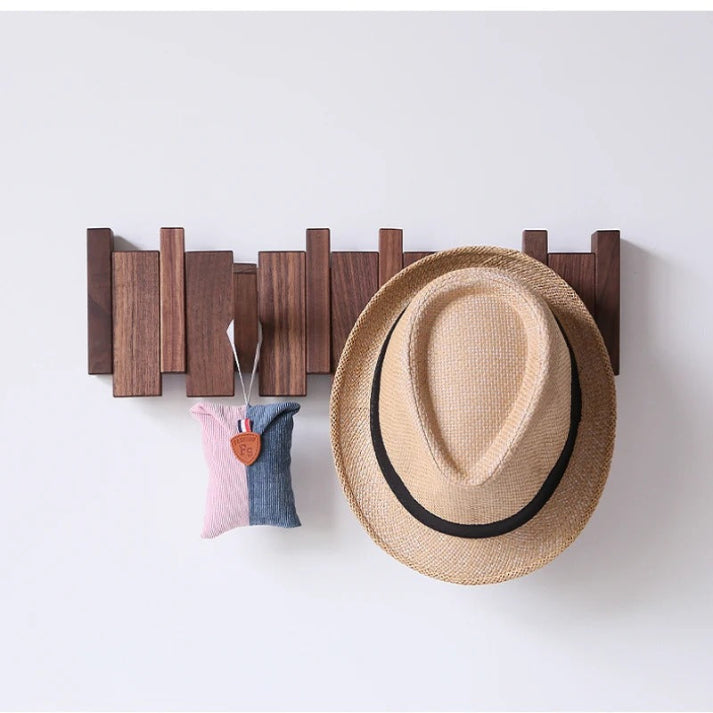 Wandgarderobe | Massives Holz, Klavier-inspiriertes Design 6