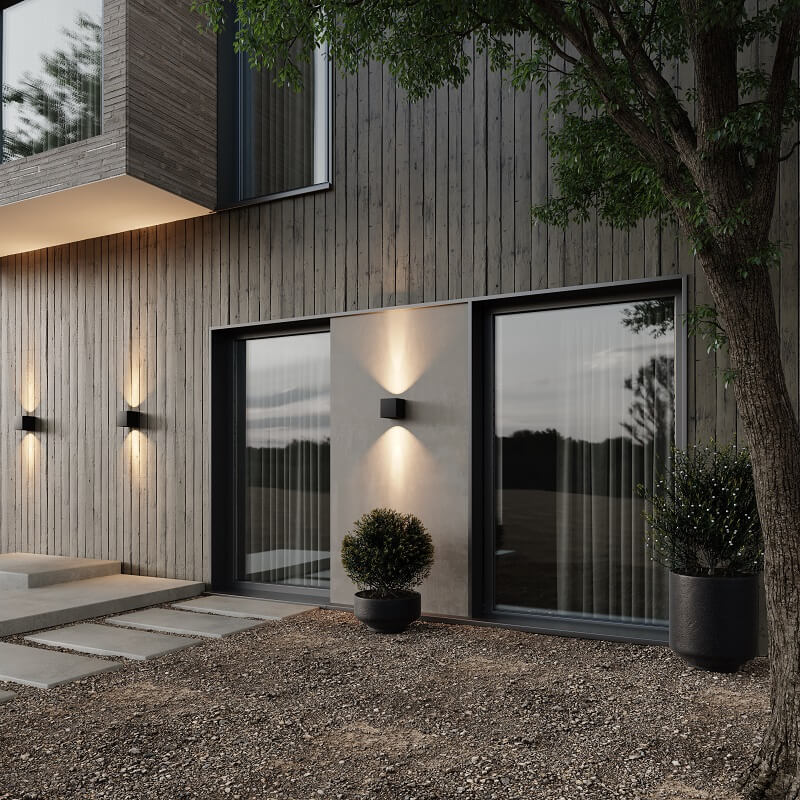 Wandlampe | LED-Beleuchtung, Bewegungssensor, Aluminium 2