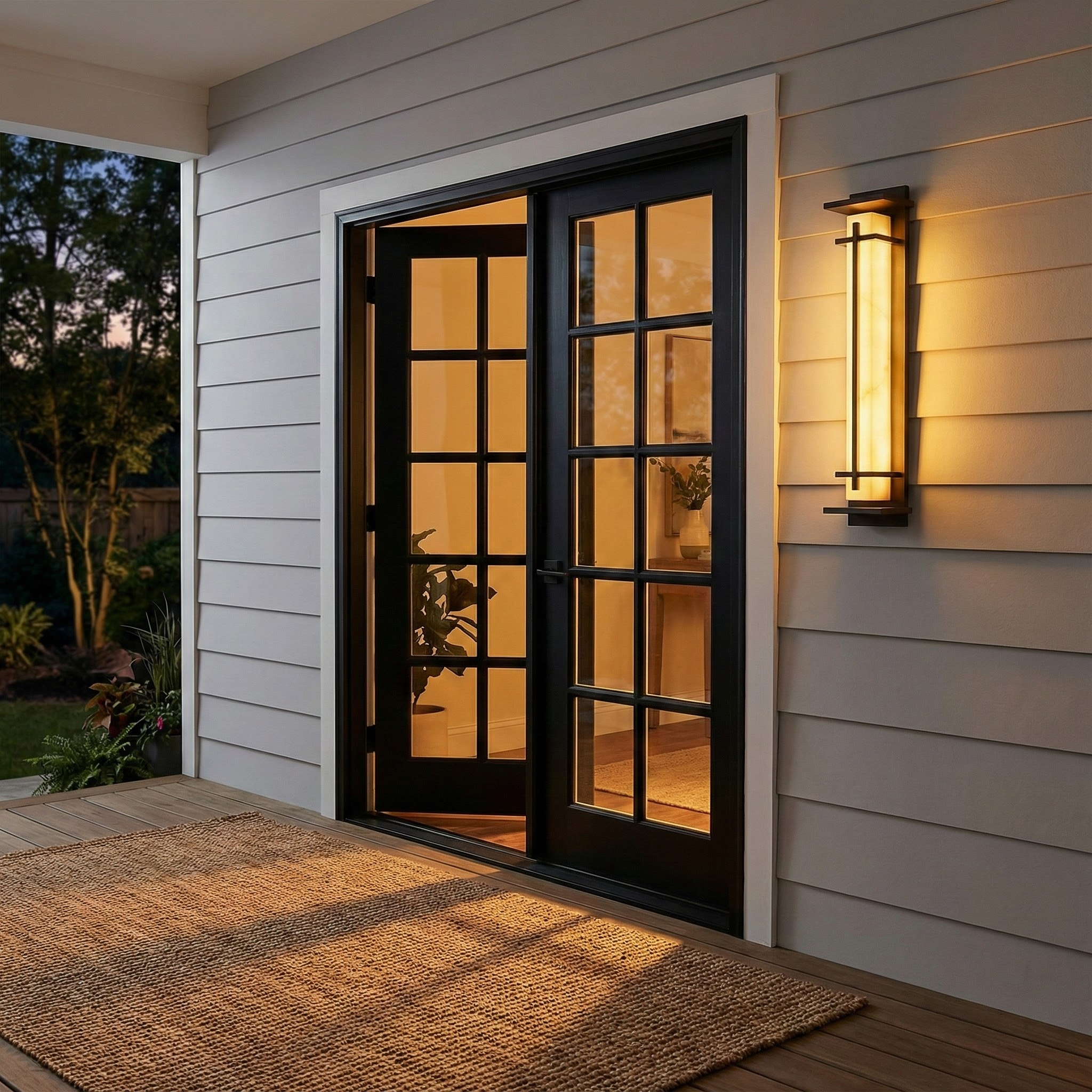 Wandleuchte | Architektonisches Design, Modernes Gitter 6