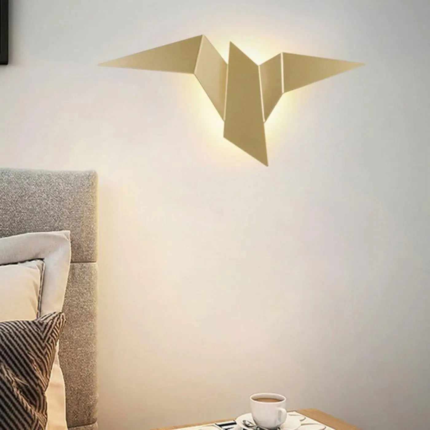 Wandleuchte | Vogelsilhouette, Gleichmäßige Lichtstreuung 3