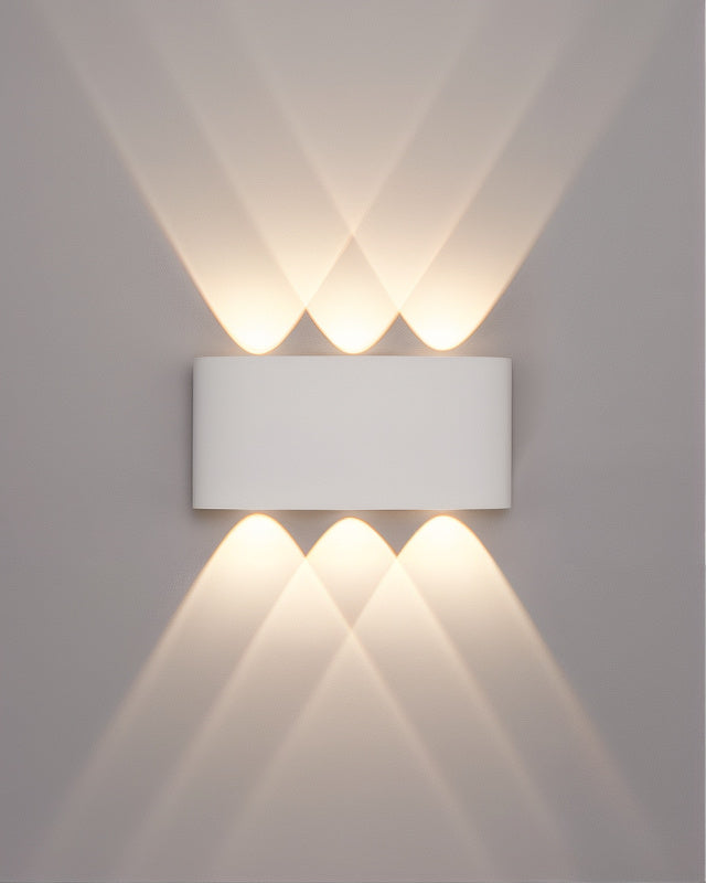 OrrLight – LED Außenwandleuchte IP65 schwarz/weiß für Haus & Garten