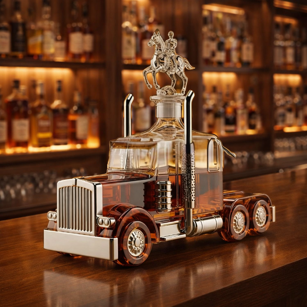 Whisky Flasche | LKW-Form, 500 ml 1