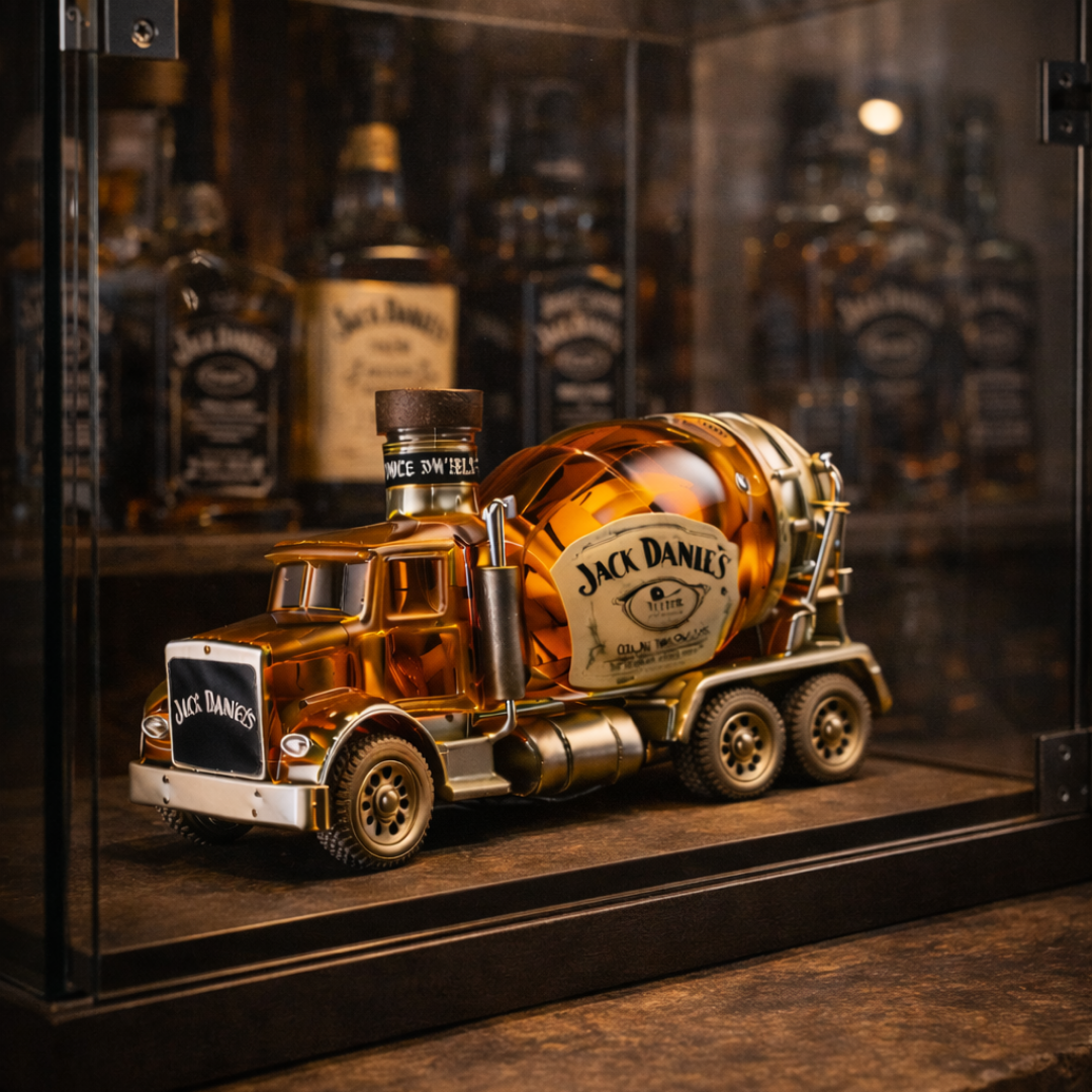 Whisky Flasche | Truck-Form, 500 ml 0