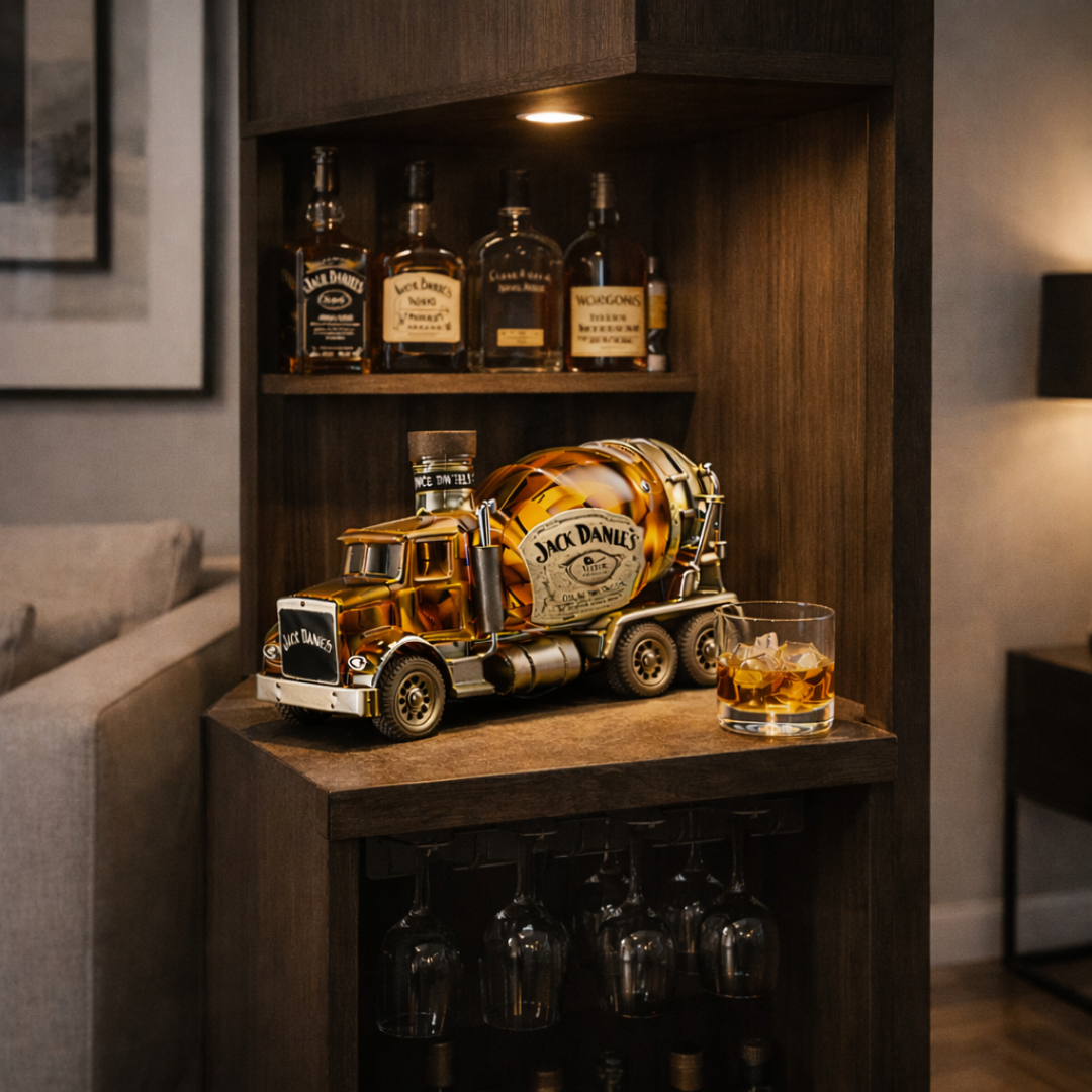 Whisky Flasche | Truck-Form, 500 ml 2