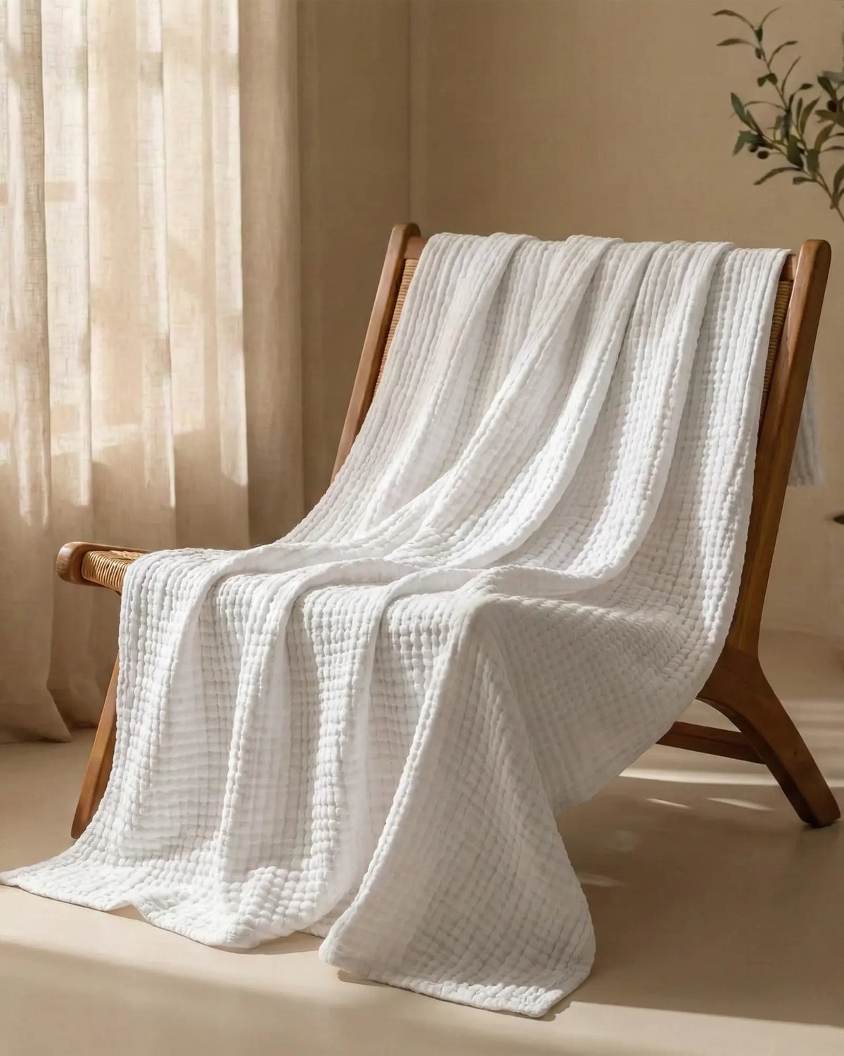 Die Musselin-Decke - 100% Musselin-Baumwolle (B1G1)