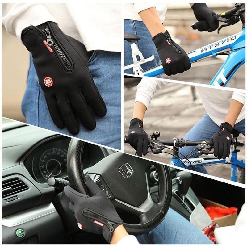 ThermGrip | Winterhandschuhe wasserdicht, Touchscreen