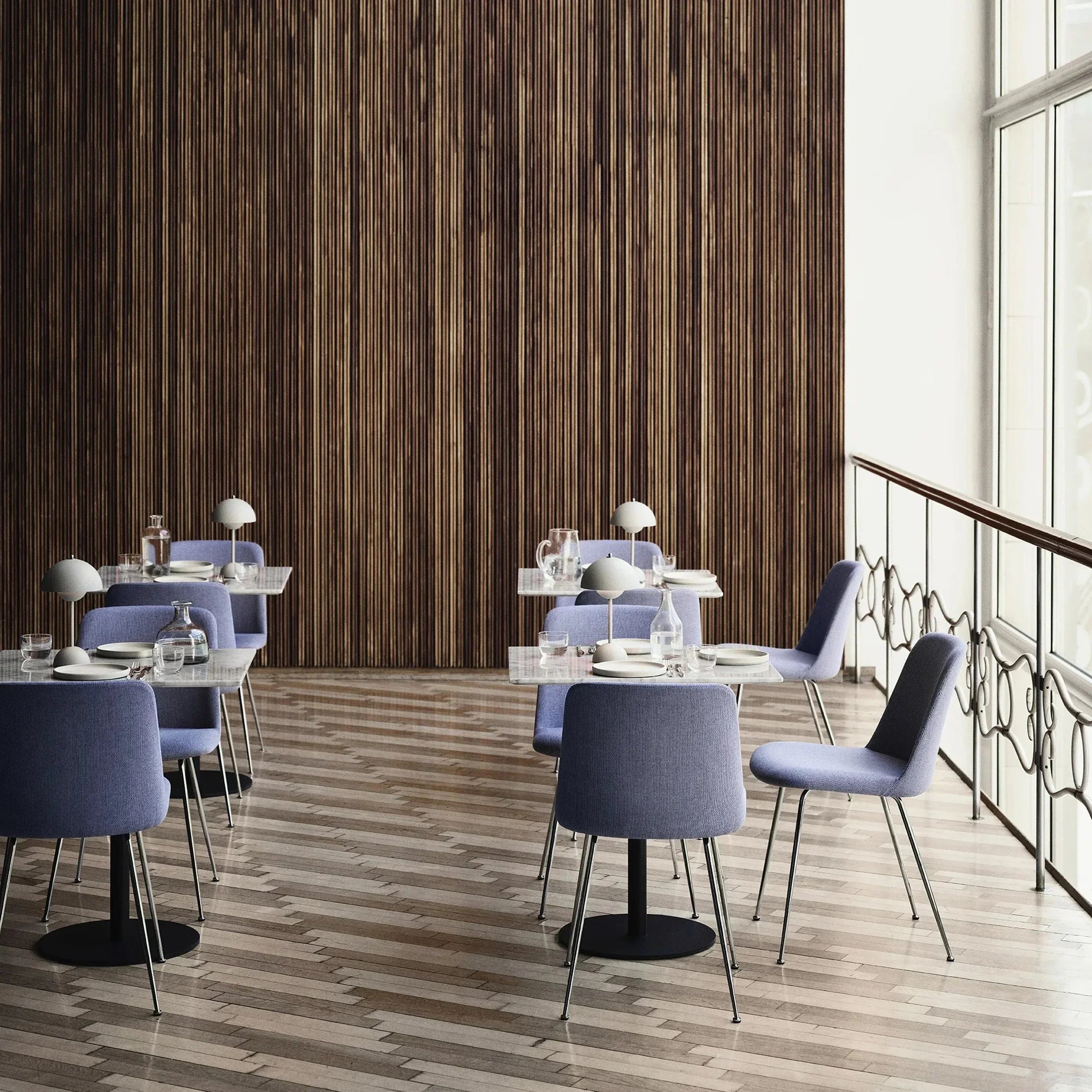 Mondschein – Moderne LED-Tischlampe dimmbar Weiß Wohnzimmer