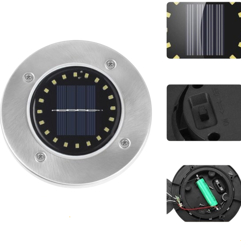 LED Solar Gartenlampen - IP65 wasserdicht