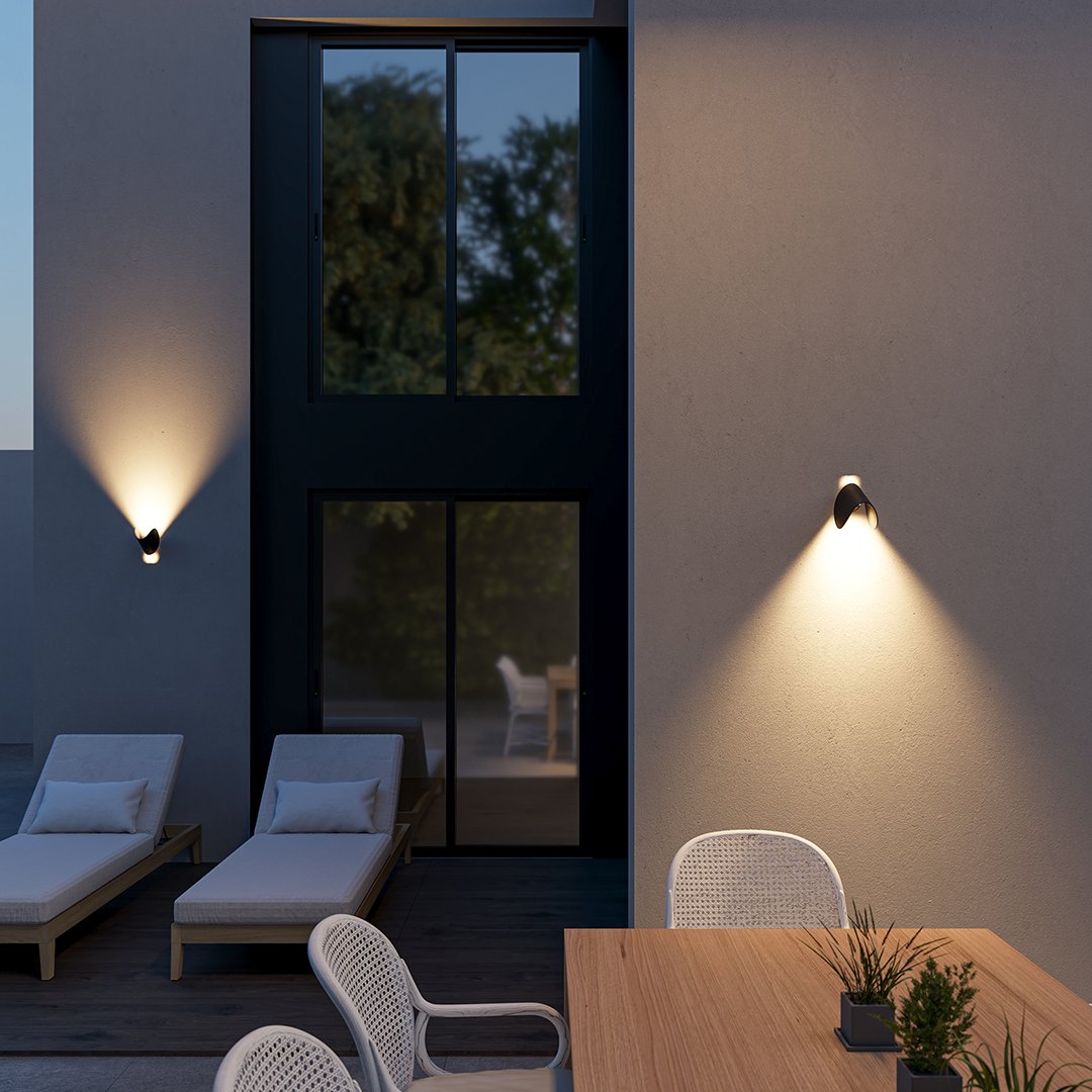 LumenTwist – Moderne LED-Wandlampe mit drehbarem Design